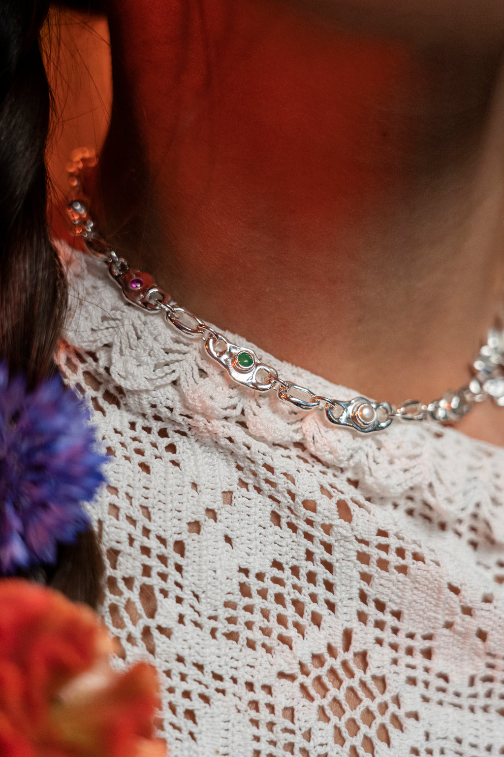 Princess Moonflower Choker