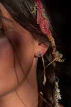 Load image into Gallery viewer, Blue Finger Starfish Studs
