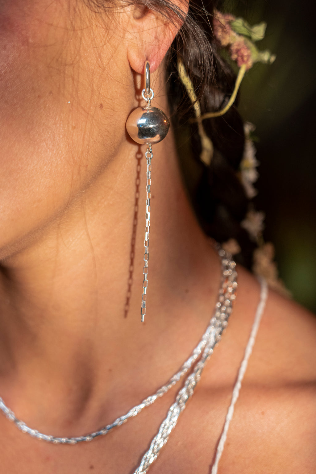 Buoy Hoop Earring