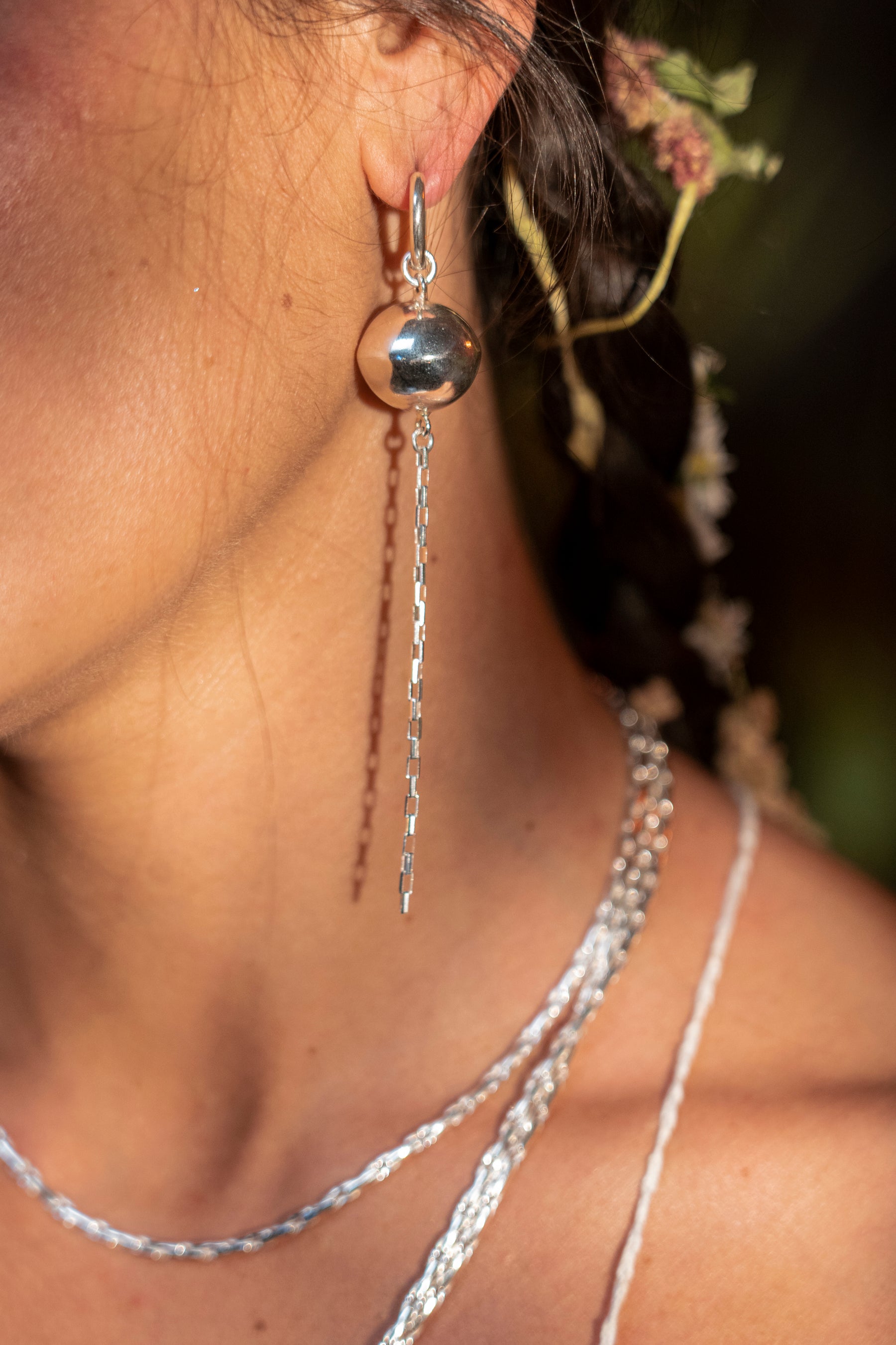 Buoy Hoop Earring
