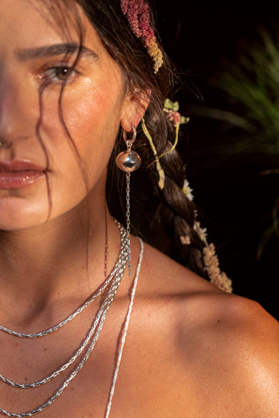 Buoy Hoop Earring