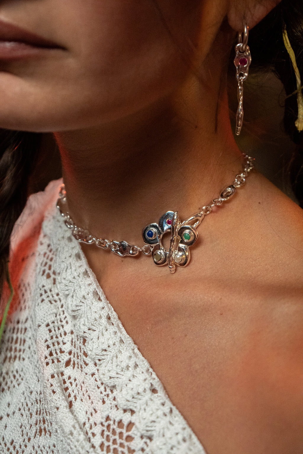 Queen Moonflower Choker