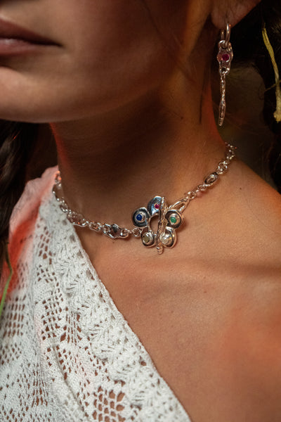 Queen Moonflower Choker