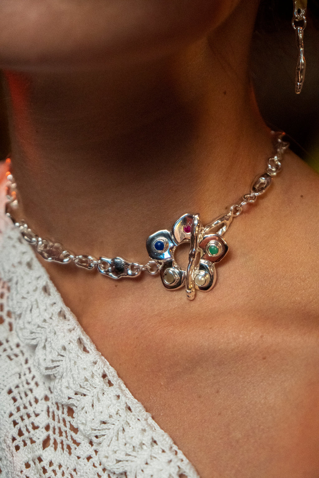 Queen Moonflower Choker