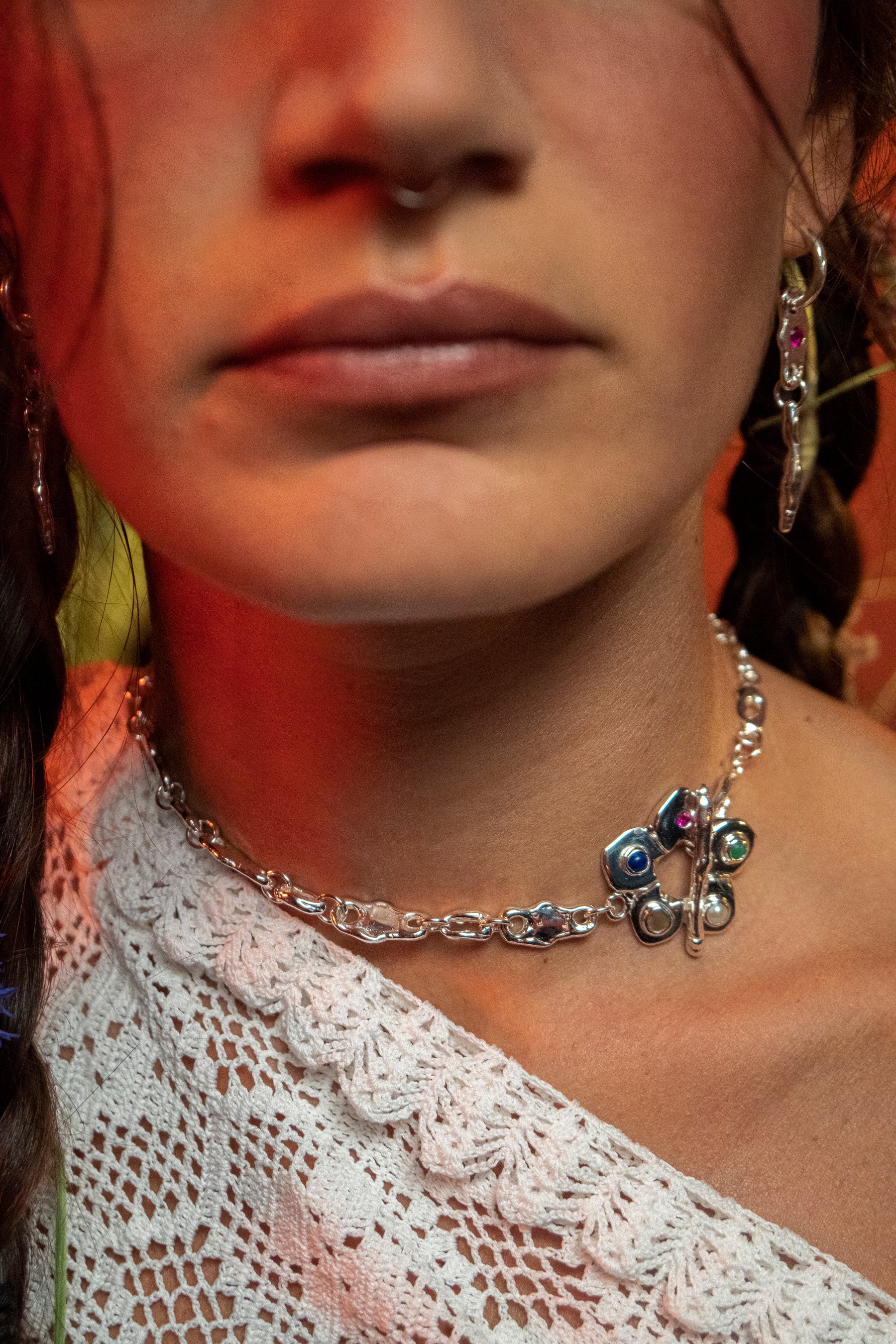 Queen Moonflower Choker