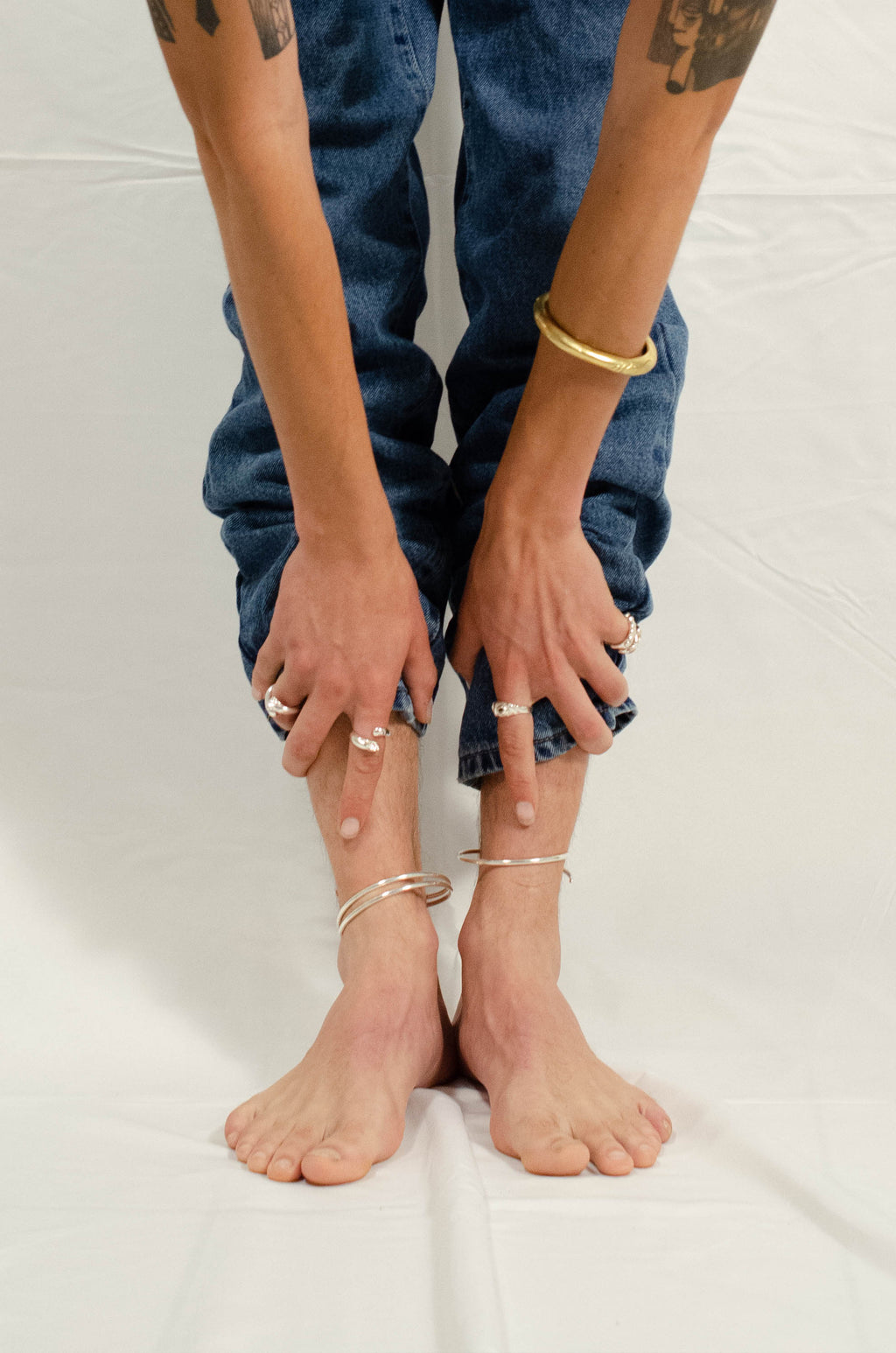One Circle Anklet Cuff