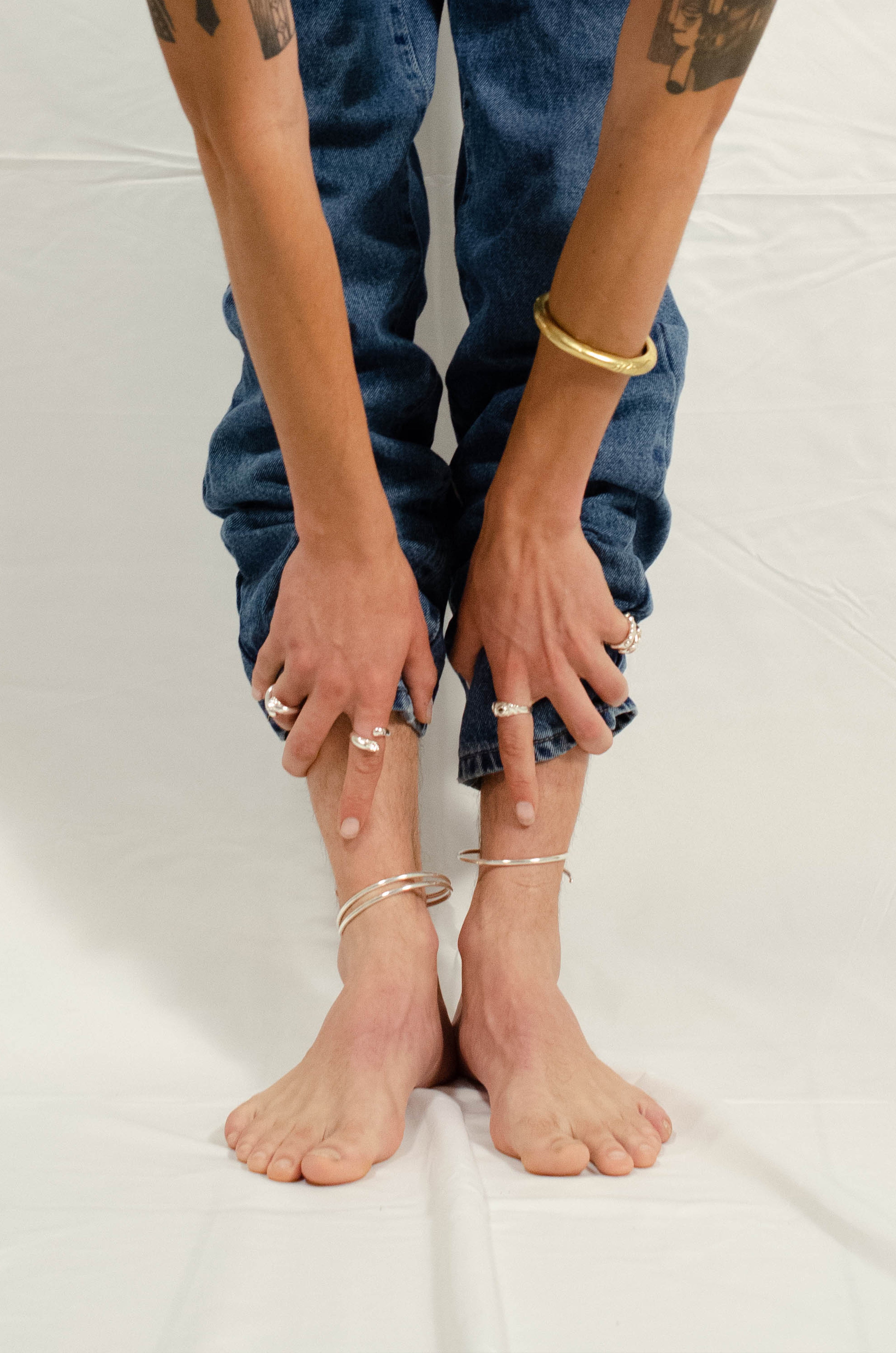 One Circle Anklet Cuff