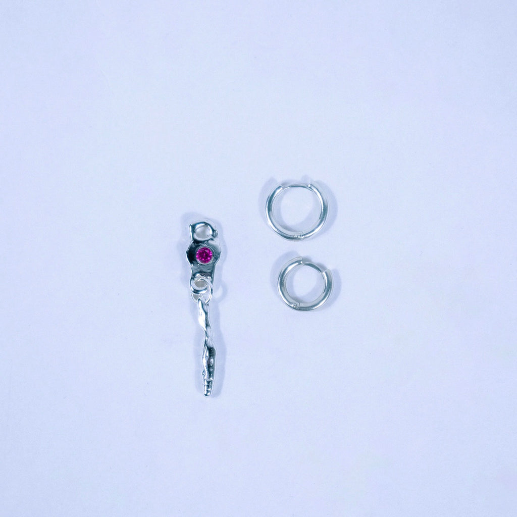 Cricket Hoop Earring