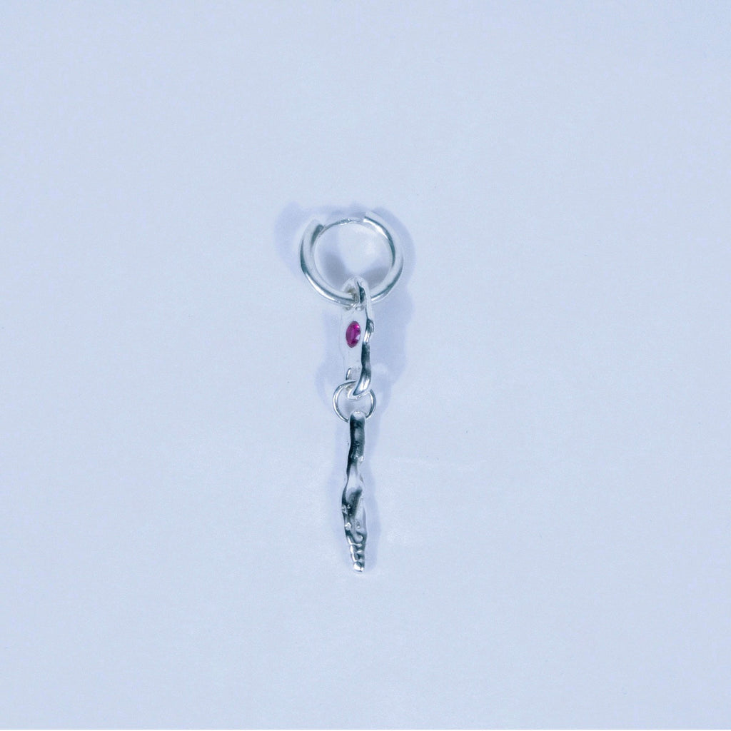 Cricket Hoop Earring